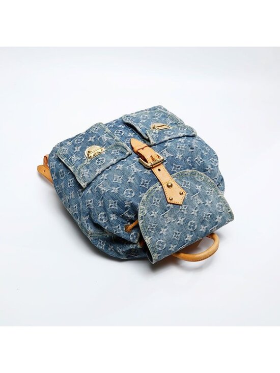 Louis Vuitton Backpack Monogram Denim Sac a Dos GM main image 10